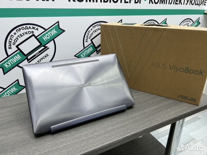 Идеал металлический ультрабук Asus Core i7 4Gb SSD