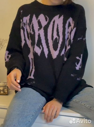 Свитер оверсайз