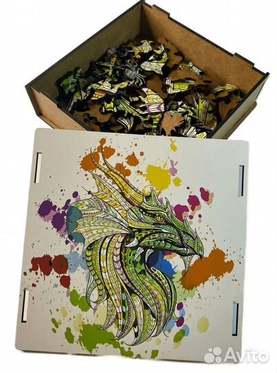 Деревянные пазлы 3D