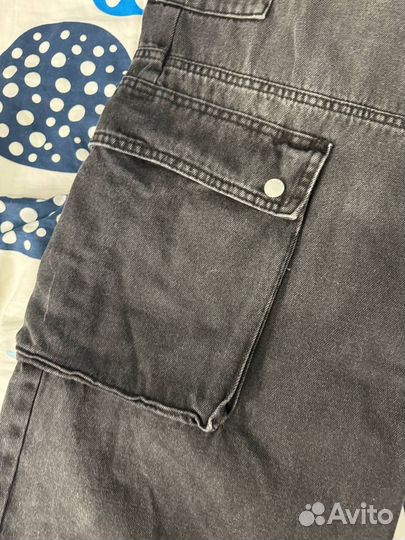 Джинсы карго унисекс Ecru