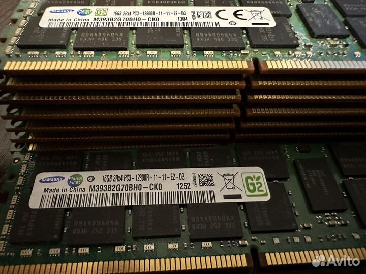 DDR 3 16GB 8GB ECC REG 1600 Kingston Samsung DDR4