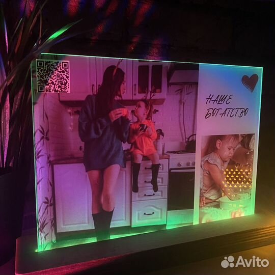 Витраж с вашим фото