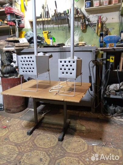 Теплообменник для зимней палатки алюминевый