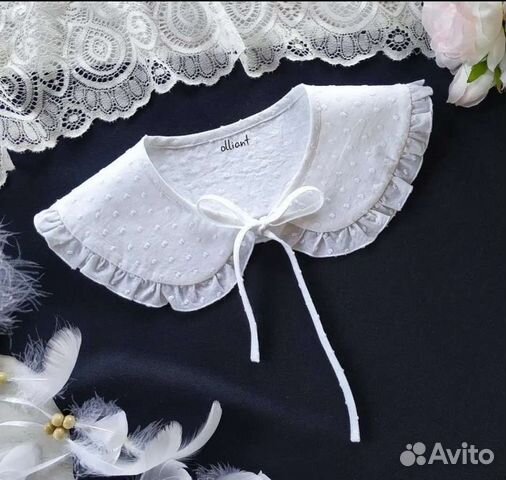 Воротник воротничок накладной съемный