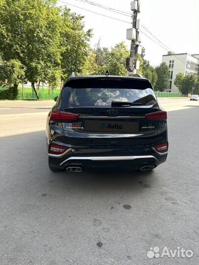 Hyundai Santa Fe 2.2 AT, 2018, 70 000 км