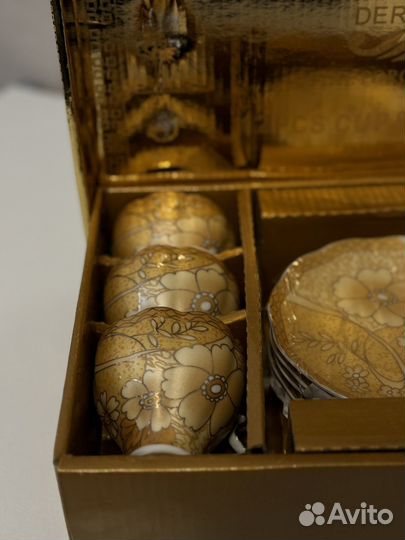 Чайно кофейный сервиз фарфор Fine Porcelain