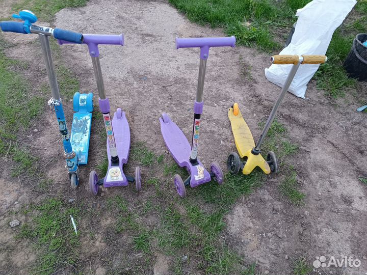 Самокат детский трехколесный