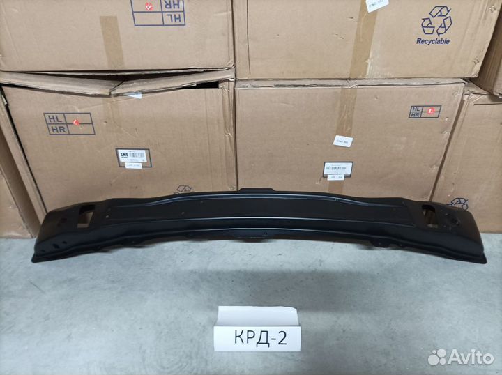 Усилитель переднего бампера дастер