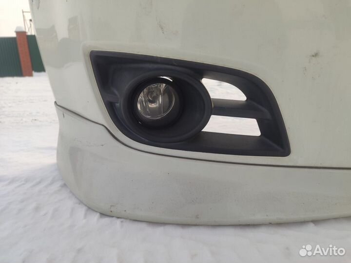 Передний бампер nissan note e11 рестайлинг