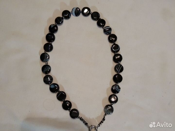 Ожерелье, агат