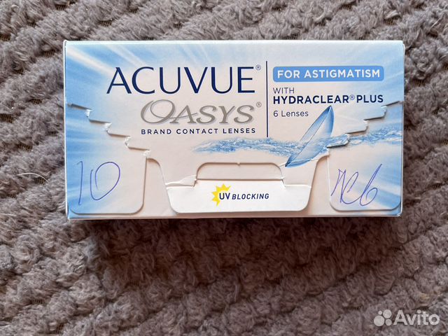 Линзы контактные acuvue oasys for astigmatism