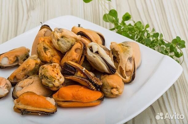 Креветки Ваннамей Лангустины Мидии Кальмар Чука