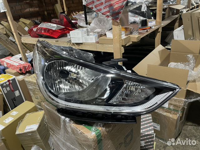 Фара хундай солярис 2 2017-2020 запчасти хундай