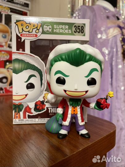 Фигурка Funko Pop 358 The Joker as Santa