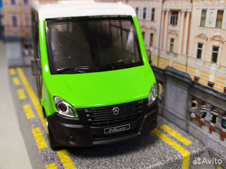 Модель Автобус Газель Next Cityline Технопарк