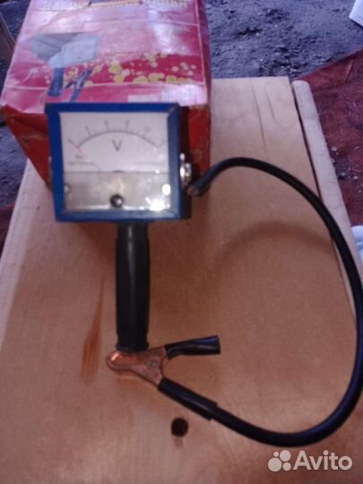 Нагрузочная вилка для проверки акб