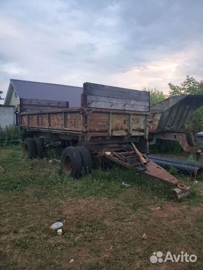 Прицеп бортовой КамАЗ ГКБ-8350, 1990