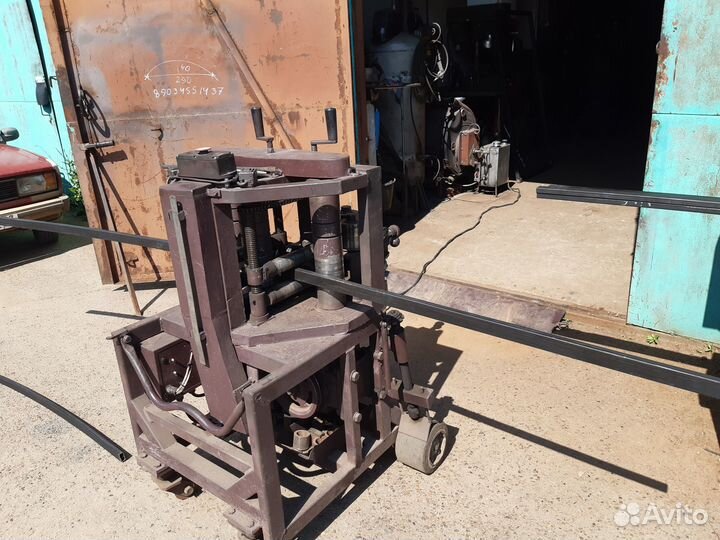 Гибка профильной трубы