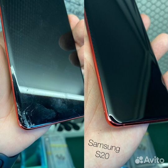 Замена стекла Samsung