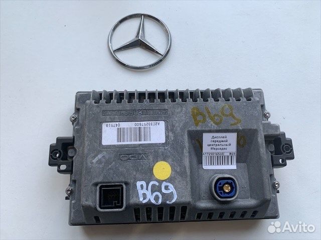 Дисплей передний центральный Мерседес w166