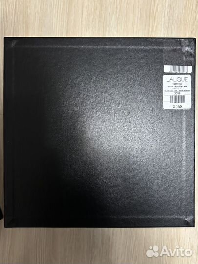 Lalique owl whisky tumbler