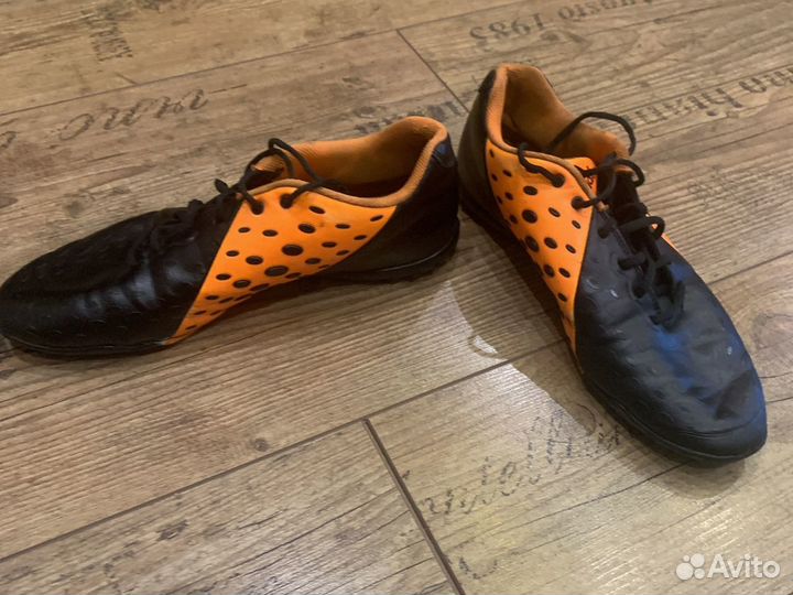 Сороконожки кожаные Adidas, оригинал, 45 р