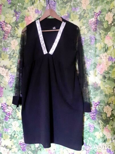 Блузки, платья размер 56