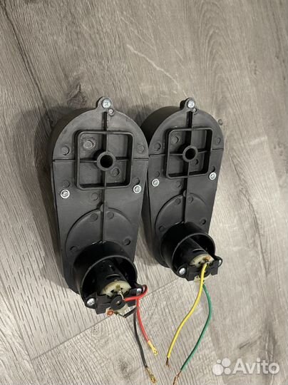 Электромотор с редуктором для детских машинок