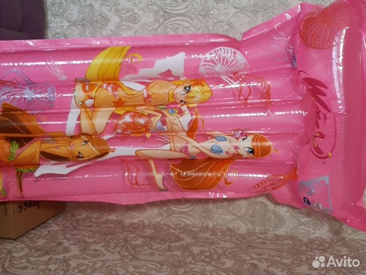 Круг для плавания, нарукавники, матрас, скакалка