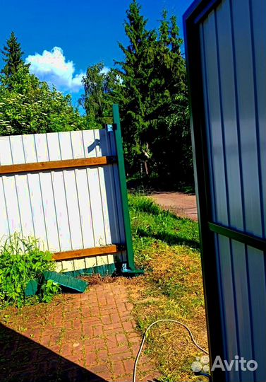 Ворота откатные от производителя с калиткой