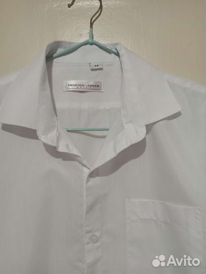 Рубашка белая на подростка