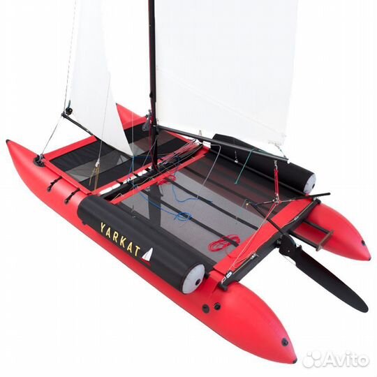 Катамаран надувной парусный Яркат б/у