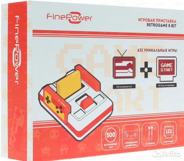 Игровая приставка 8bit FC Compact