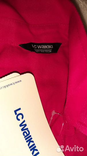 Рубашка красная на мальчика новая