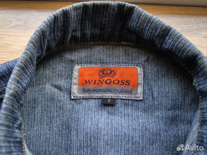 Джинсовая куртка xs