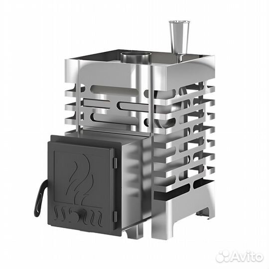 Печь для бани aston 12 inox диаметр дымохода: 115