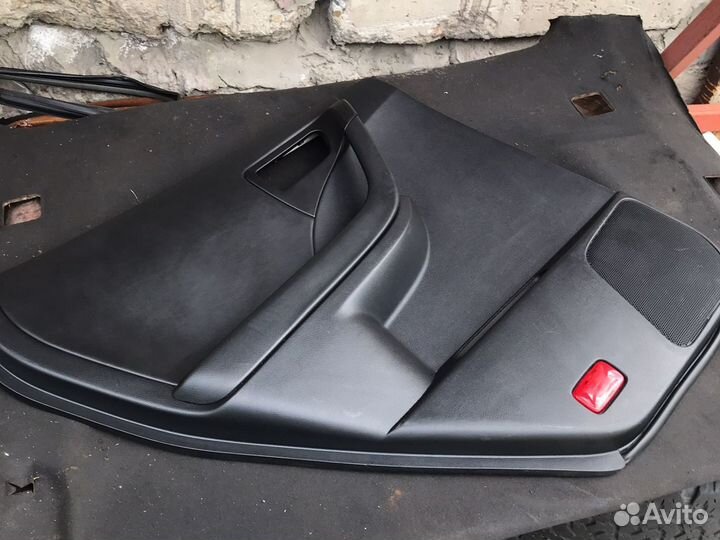 Обшивка двери ниссан мурано Z50 зад.лев