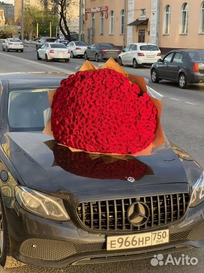 Букет роз цветы 51шт 101шт 501шт