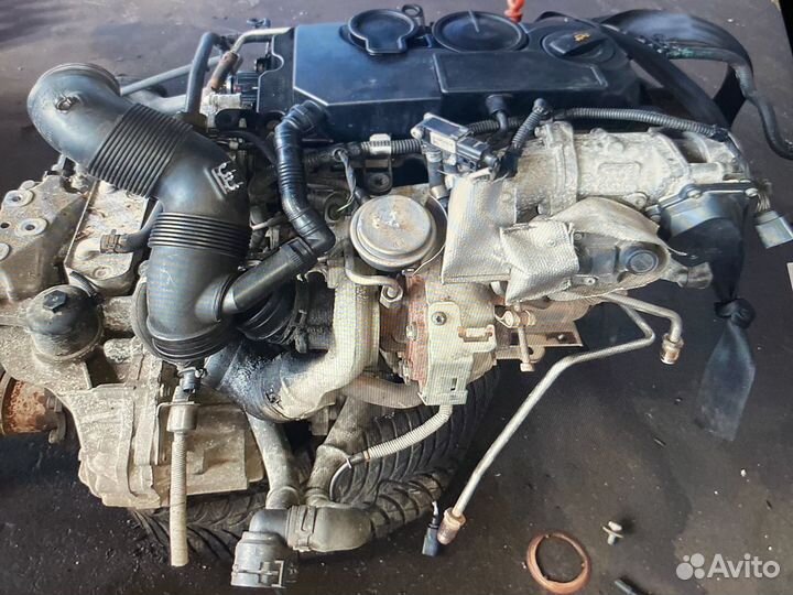 Passat Golf Caddy Touran мотор BLS