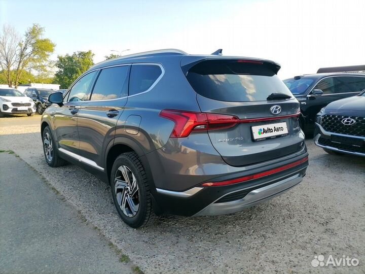 Hyundai Santa Fe 2.2 AMT, 2021, 83 800 км