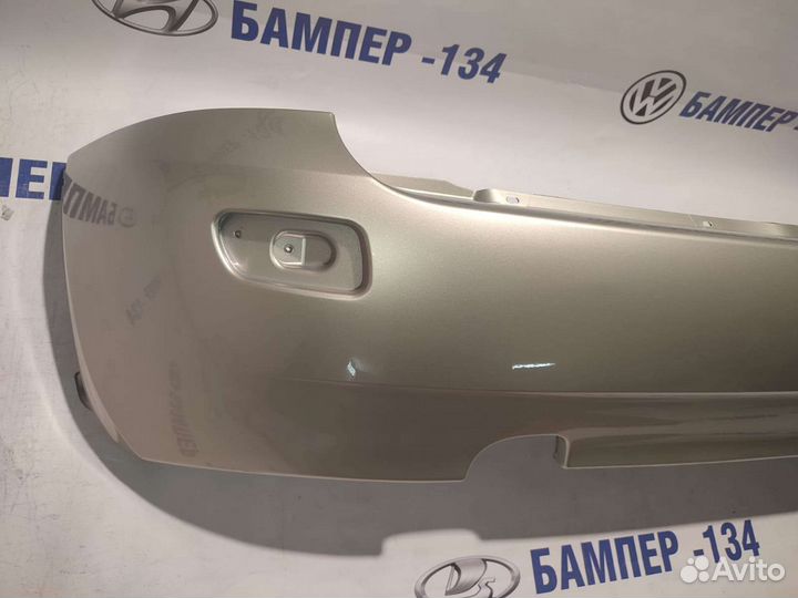Бампер задний калина 1 хэтчбек Дыня-502
