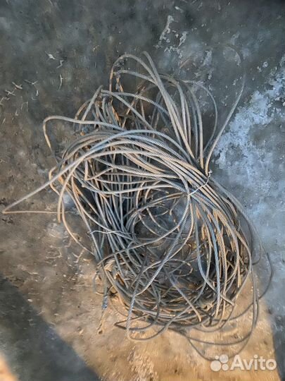 Трос стальной металлический 10 мм