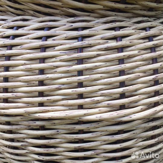 Кашпо 20л из ротанга для сада