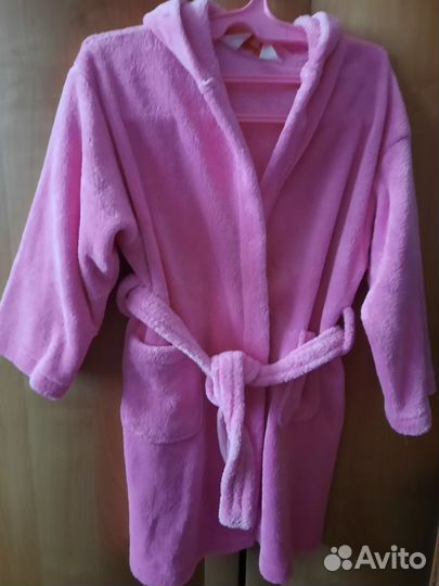 Детский махровый халат рост 110, 128