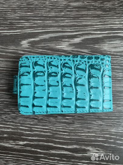 Визитница натуральная кожа