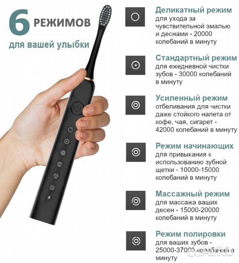 Зубная щетка электрическая