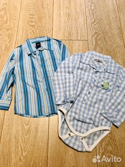 Вещи на мальчика. Шорты и рубашки