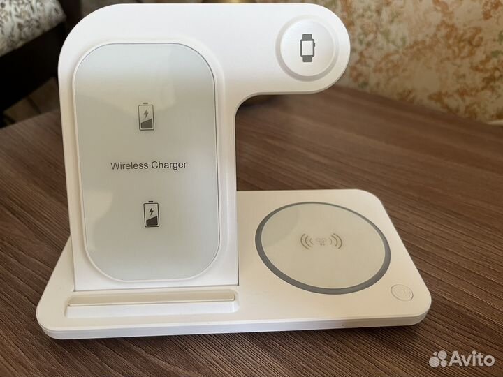 Беспроводная зарядка 3в1