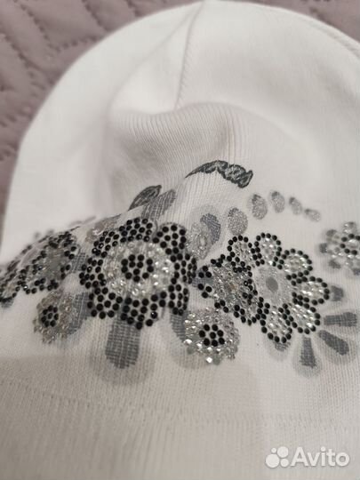 Весенние шапки на девочку 52-54