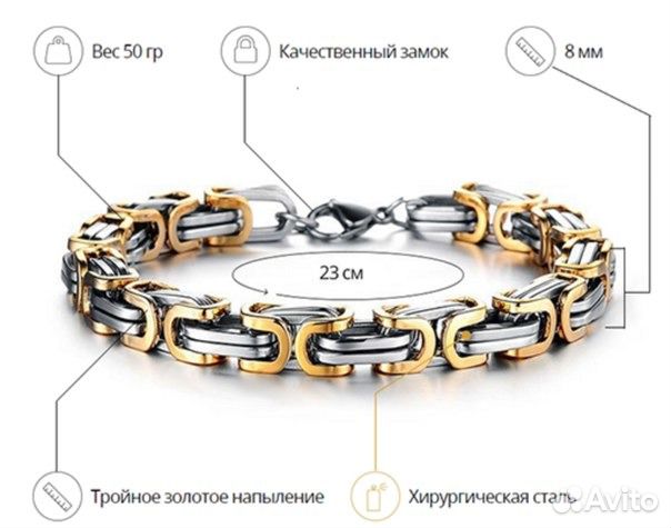 Браслет Steel Rage